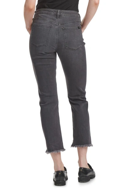 JEN7 BY 7 FOR ALL MANKIND JEN7 BY 7 FOR ALL MANKIND DESTROYED STEP HEM ANKLE STRAIGHT LEG JEANS 