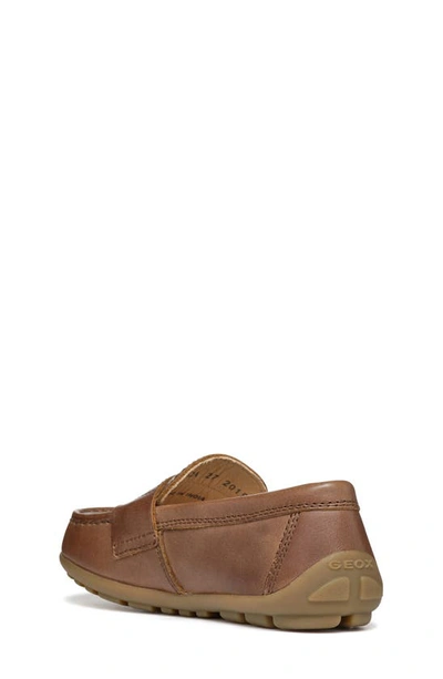 Geox Kids' New Fast Penny Loafer In Coffee | ModeSens