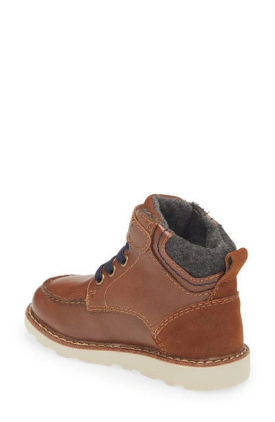Nordstrom Kids' Kolton Zip Boot In Brown
