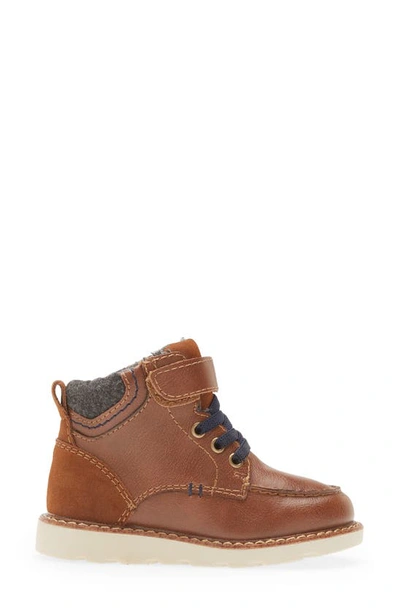 Nordstrom Kids' Kolton Zip Boot In Brown