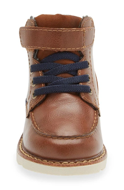 Nordstrom Kids' Kolton Zip Boot In Brown