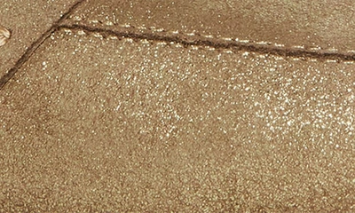 Shop Blondo Tara Pointed Toe Flat In Gold Metallic