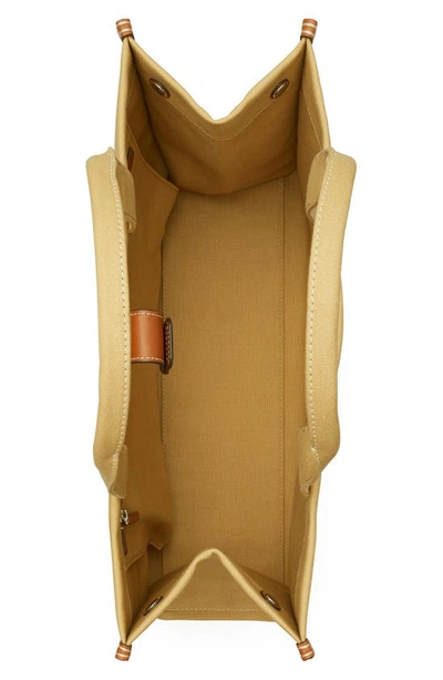 Tory Burch Ella Canvas Tote In Hickory