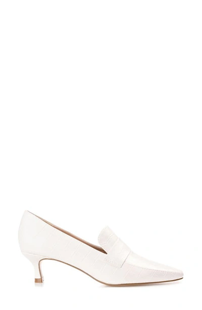 Shop Journee Collection Celina Loafer Pump In White