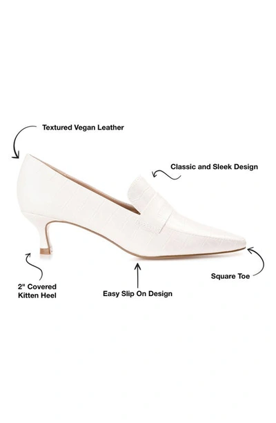 Journee Collection Collection Women's Celina Pump In White