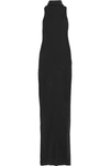 RICK OWENS Raglan wool-jersey maxi dress