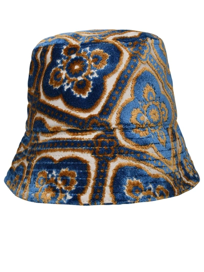 Shop Etro Woman  Multicolor Cotton Blend Hat