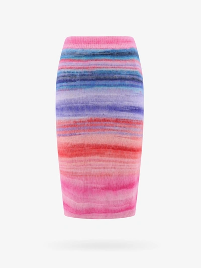 Shop Missoni Woman Skirt Woman Multicolor Skirts
