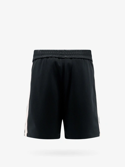 Shop Palm Angels Man Bermuda Shorts Man Black Bermuda Shorts