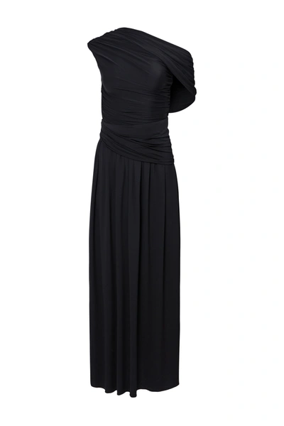 Shop Altuzarra 'delphi' Dress In Black