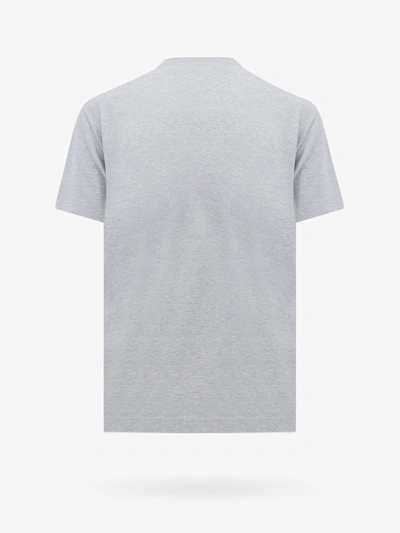 Shop Palm Angels Man T-shirt Man Grey T-shirts In Gray
