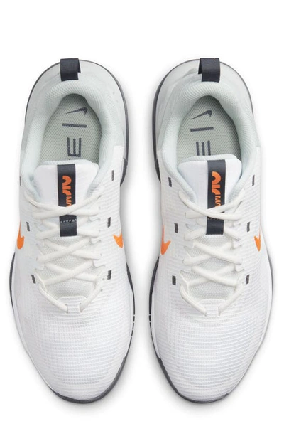 Shop Nike Air Max Alpha Trainer 5 Running Shoe In Summit White/ Bright Mandarin