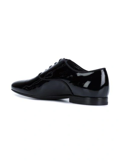 Shop Lanvin Classic Oxford Shoes - Black