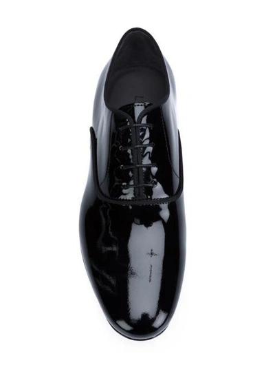 Shop Lanvin Classic Oxford Shoes - Black