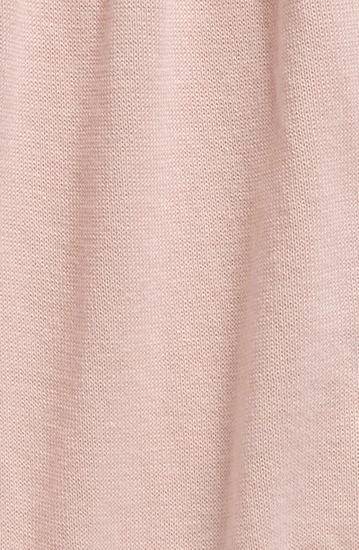 Nordstrom Pointelle Bubble Romper & Socks In Pink Lotus
