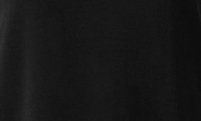 Eileen Fisher Petite Crewneck Jersey Shell In Black