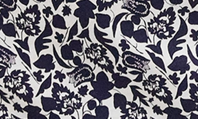 Shop Boden Florrie Floral Jersey Dress In French Navy Tulip
