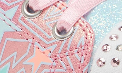 Shop Skechers Kids' Twinkle Sparks Light-up Sneaker In Pink/ Multi