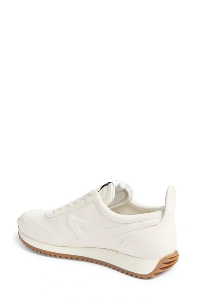 Rag & Bone Off-white Retro Runner Sneakers In Birch