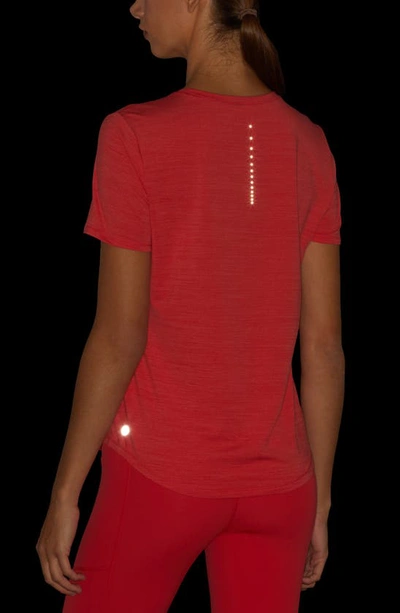 Shop Zella Energy Performance T-shirt In Red Poinsettia