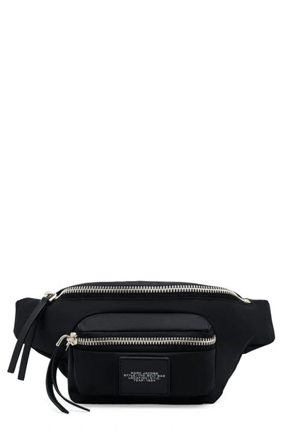 Shop Marc Jacobs The Biker Nylon Belt Bag In Black