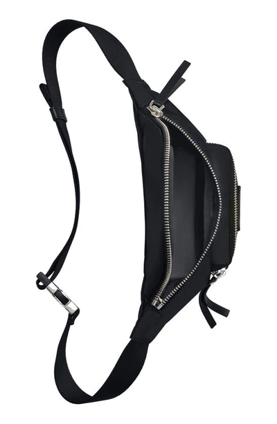 Marc Jacobs The Biker Nylon Belt Bag In Black