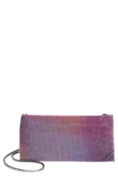 Shop Benedetta Bruzziches Your Best Friend Crystal Embellished Crossbody Bag In Die Another Day Gradiente