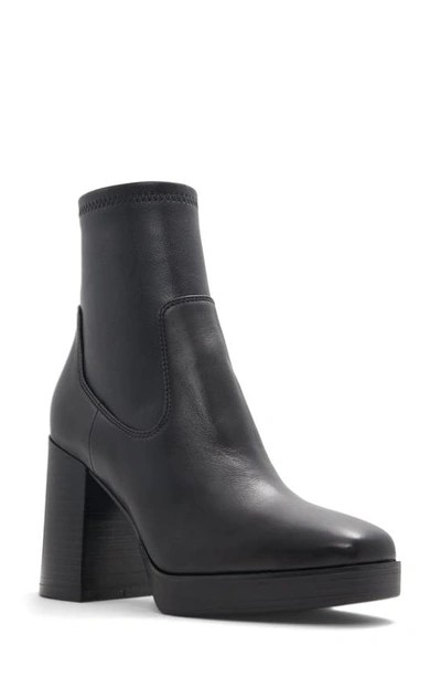 Shop Aldo Voss Bootie In Black