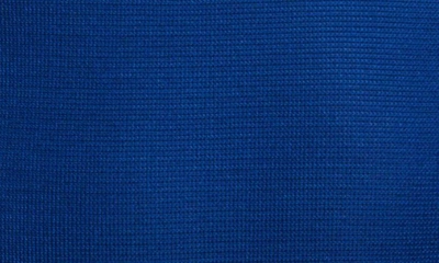 Shop Tom Ford Mock Neck Long Sleeve Knit Dress In Cobalt