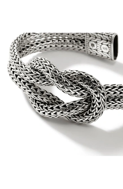 Shop John Hardy Love Knot Sterling Silver Bracelet
