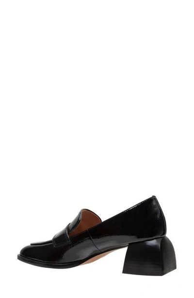 Linea Paolo Malone Loafer Pump In Black Patent