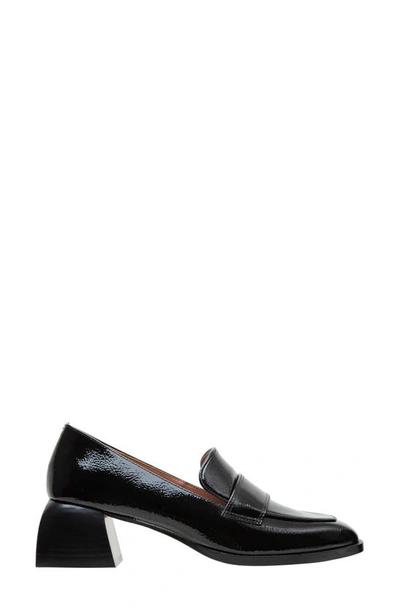 Shop Linea Paolo Malone Loafer Pump In Black Patent