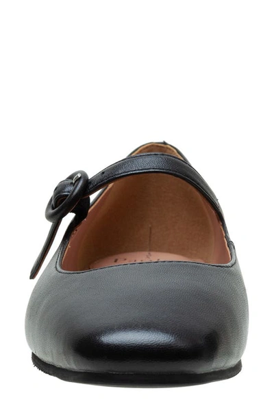 Linea Paolo Mona Mary Jane Flat In Black