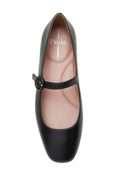 Linea Paolo Mona Mary Jane Flat In Black