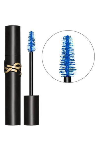 Saint Laurent Lash Clash Extreme Volume Mascara Electric Blue 0.3 oz / 9 ml In 04 Electric Blue