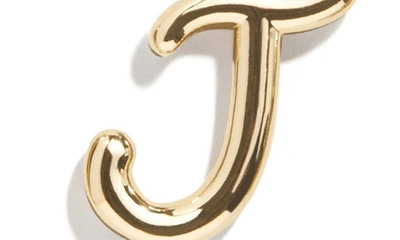 Baublebar Bubble Initial Necklace In Gold J