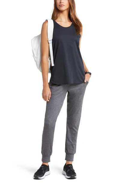 Zella Liana Restore Soft Lite Tank In Black