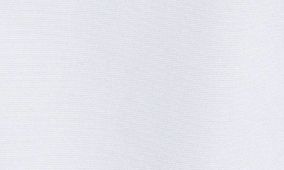 Shop Versace Belted Long Sleeve Handkerchief Hem Cotton Shirtdress In Optical White