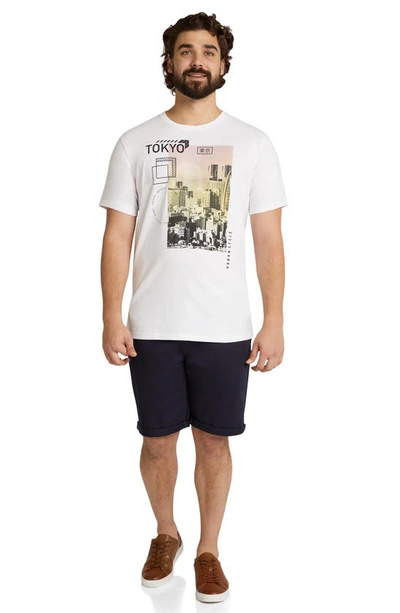 Shop Johnny Bigg Tokyo Graphic T-shirt In White