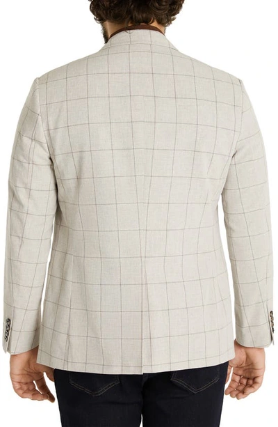 Johnny Bigg Zane Check Sport Coat In Haze