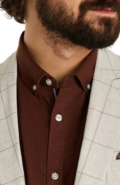 Johnny Bigg Zane Check Sport Coat In Haze