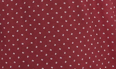 Shop Johnny Bigg Taylor Neat Pocket Polo In Burgundy
