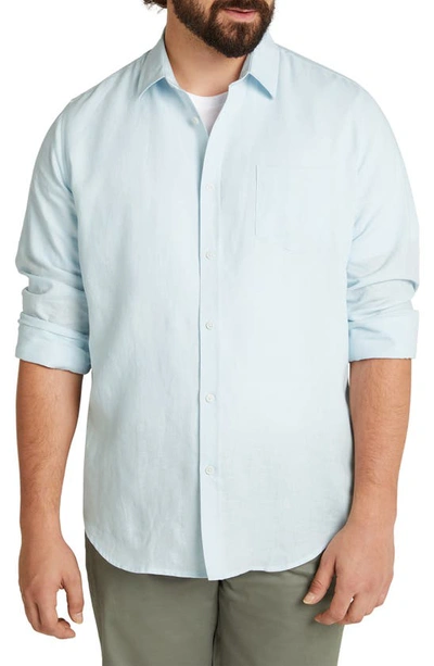 Johnny Bigg Grayson Denim Regular Fit Button-up Shirt In Ice Blue