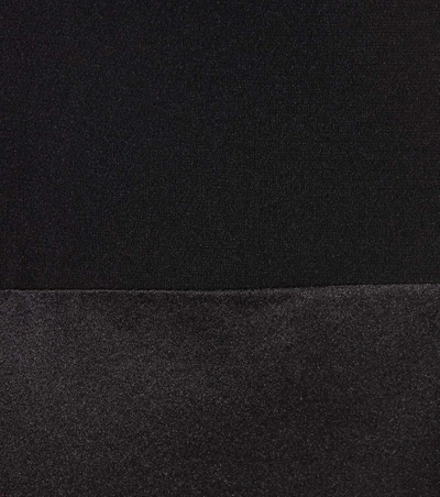 Shop Mary Katrantzou Moss Silk-blend Crêpe Jumpsuit In Black