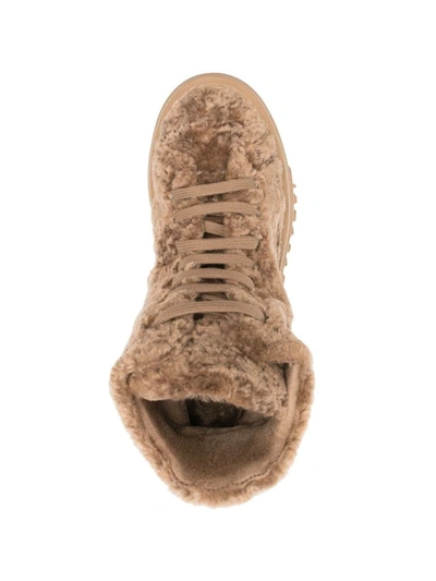 Shop Casadei Nexus Boots In Brown