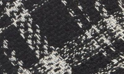 Shop Chocolat Blu Gertie Platform Clog In Black Plaid Tweed