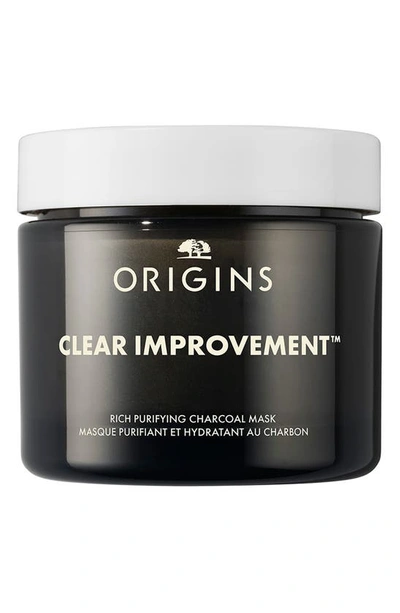 Shop Origins Clear Improvement Rich Purifying Charcoal Mask