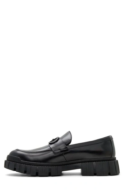 Shop Aldo Wes Platform Loafer In Black