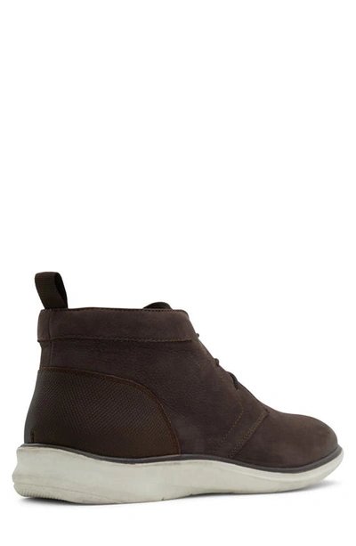 Shop Aldo Clinton Chukka Boot In Dark Brown