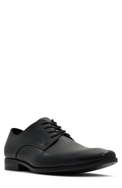 Shop Aldo Nelsen Plain Toe Derby In Black